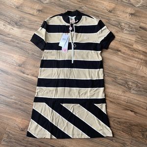Lacoste LIVE Cotton Polo Dress, Size Small